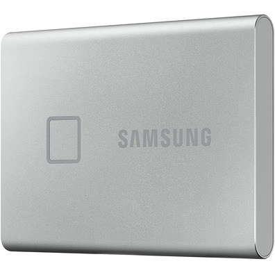 Disco de disco SSD Samsung T7 Touch 500 GB Plata