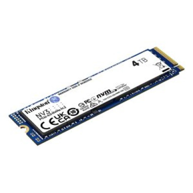 Disco Duro SSD M.2 NVMe Kingston 4TB PCIe 4.0 x4 - Velocidade Leitura 6000MB/s Escritura 5000MB/s