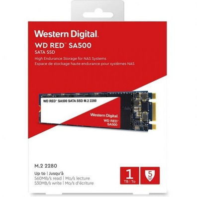 Disco Solido Western Digital Red SA500 NAS 1TB SATA 3 M2