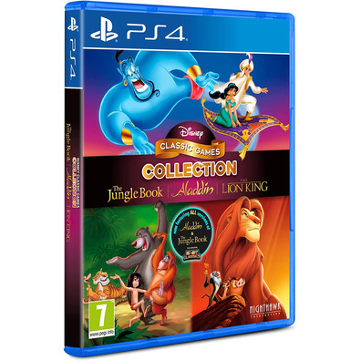 Disney Classic Games Collection (Aladdin, Rey León, El Libro de la Selva)-PS4