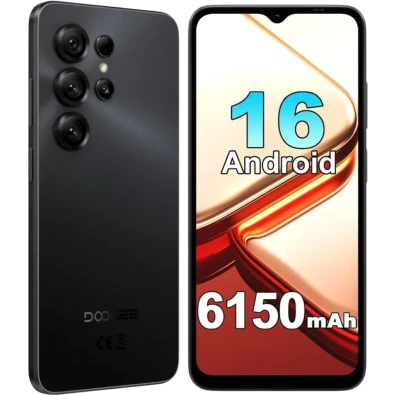 Doogee Note 56X Preto 3GB/64GB - Móvel Smartphone