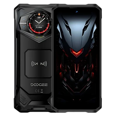 Smartphone Doogee S200X em Preto, 12GB RAM e 512GB