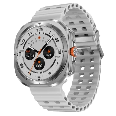 Relógio Inteligente DT NO.1 Watch Ultra Mini Prata - Compacto e Estilo