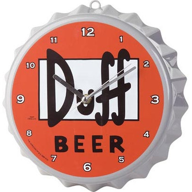 Los Simpsons - Reloj de pared Duff