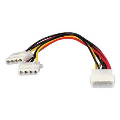 DUPLICADOR DE CABLE IDE ALIMENTAÇÃO ATX EQUIP CONECTOR MOLEX 5.25 X2