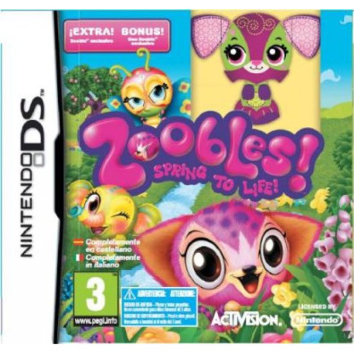 ZOBBLES + Brinquedos para Consolas Nintendo 3DS