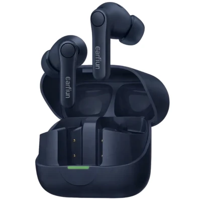 Auriculares Earfun Air Pro 4+ ANC Azul - Som Superior com Cancelação de Ruído Activa