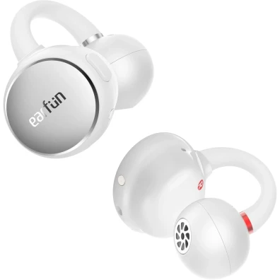 Auriculares Earfun Clip Gris Branco - Estilo, Comodidade e Qualidade de Som