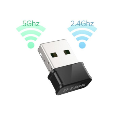 D-LINK WIRELESS N NANO USB AC1300 DUAL BAND - Adaptador de Rede Compacto e Potente