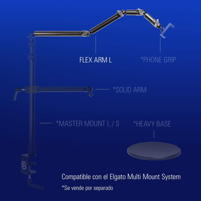Kit Elgato Multi Montagem Flex Arm
