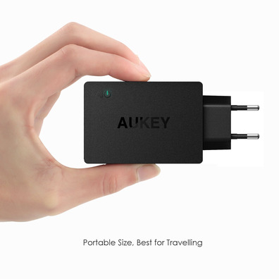 Enchufe USB de 3 portos Aukey