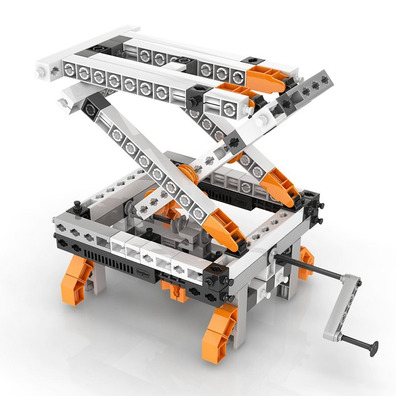 Descoberta do Kit de Engenharia STEM Mechanics Engranajos y Tornillo Pepino