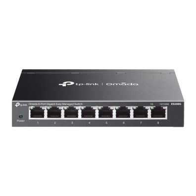 Switch Semigestionável TP-LINK OMADA ES208G 8P 8xLAN Gb Metal