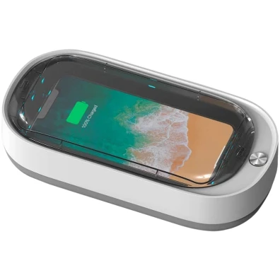 Esterilizador e Carregador Inalámbrico Smartphone S100