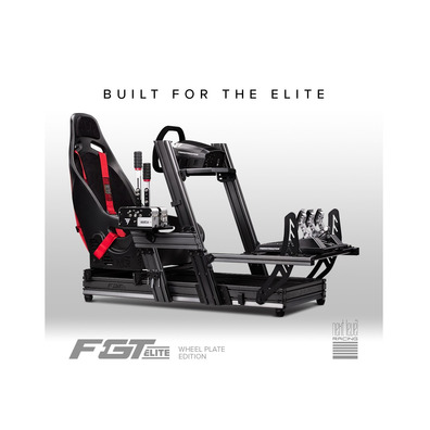 F-GT Elite Alumínio Simulator Cockpit-Wheel Plate Edition