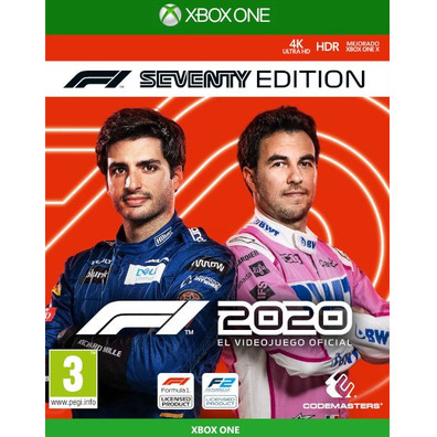F1 2020 Seventy Edition Para Xbox