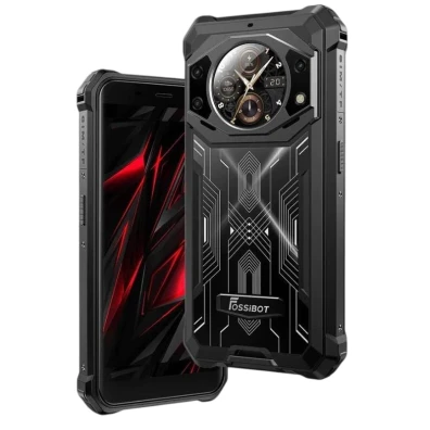 Telefone celular Fossibot F101 Pro 8GB/128GB em Preto