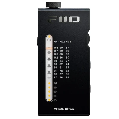 FiiO RR11 Preto - Radio estéreo Hi-Fi portátil