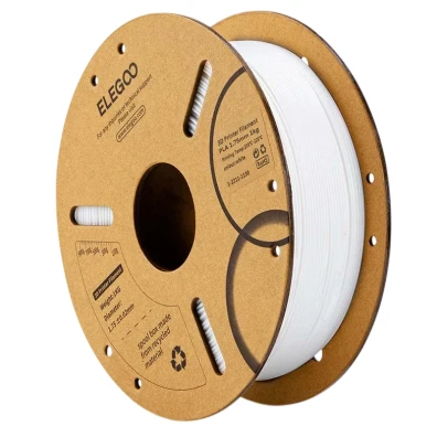 ELEGOO PLA Branco 1.75mm - Filamento para Impressoras 3D FDM, Bobina de 1kg