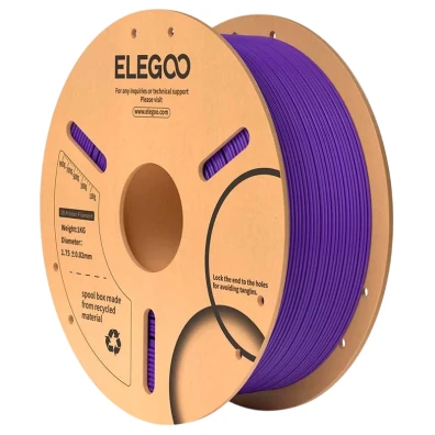 ELEGOO PLA Morado 1.75mm 1kg - Filamento para Impressoras 3D FDM