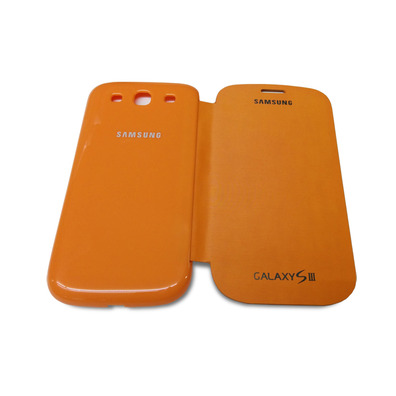 Funda tipo libro Samsung Galaxy S3 Orange