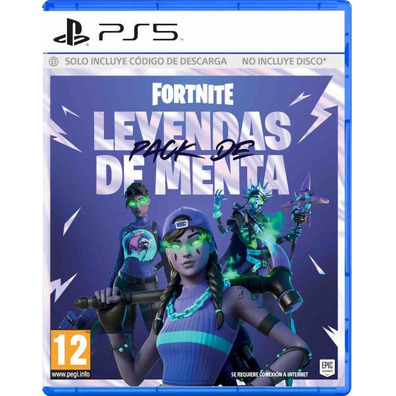 Fornite: Pack de Leyendas de Menta (Código de Coisa)-PS5