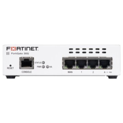 Fortinet FortiGate FG-30G Firewall com 4 Portos GE RJ45