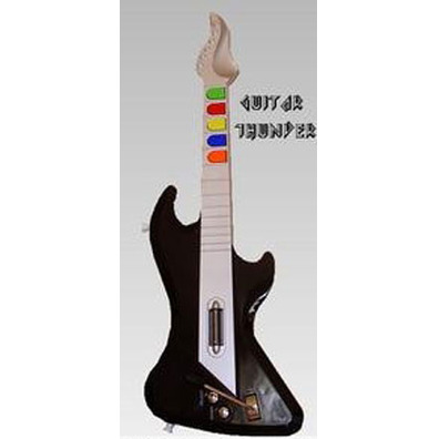 Guitar Thunder Negra PS2