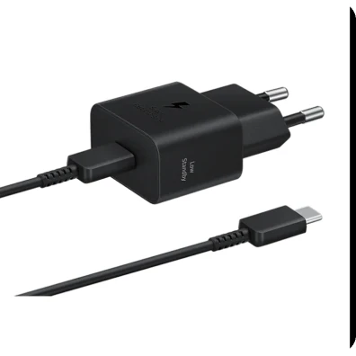 Carregador Ultrarápido Samsung 25W com cabo - Carregadores e cabos Samsung