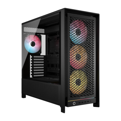 CAJAS CORSAIR: Caixa Semitorre ATX Frame 5000D RS A-RGB TG Negro