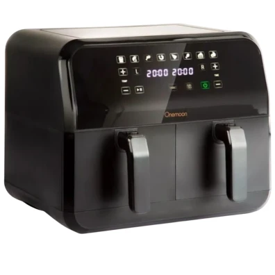 Freidora Sem Óleo Onemoon D8 Duplo Cesta 4L + 4L Negra - XIAOMI