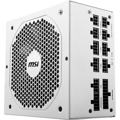 Fuente de Alimentación ATX 750W MSI MPG A750GF Branco