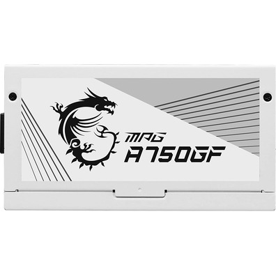 Fuente de Alimentación ATX 750W MSI MPG A750GF Branco