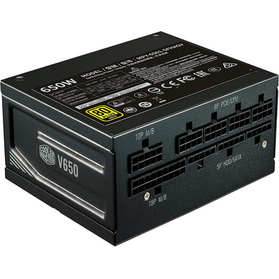 Fuente de alimentación SFX 650W Cooler Master V650 Ouro