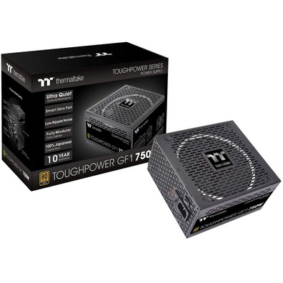 Fuente de alimentación Thermaltake GF1 Toughpower ATX 750W Negro