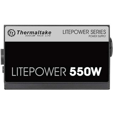 Fuente de Alimentación Thermaltake Litepower Negro ATX 550W