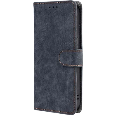 Capa livro 360o Protection Negra para Xiaomi Redmi 13C / Pouco C65 / Pouco M6 5G