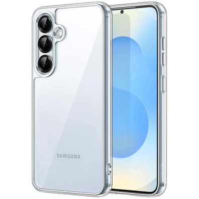 Base Antigolpes para Samsung Galaxy S25+ 5G - Acrílico Transparente Anti-Amarillo Premium