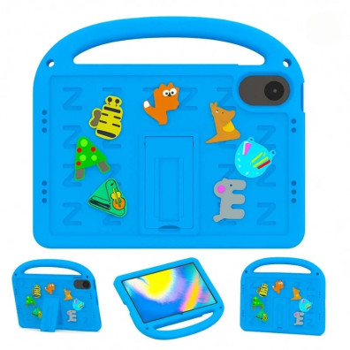 Capa Antigolpes para crianças com correia - Xiaomi Redmi Pad SE 11 Azul