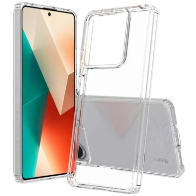 Funda Antigolpes Premium Xiaomi Redmi Note 13 5G Acrílico Anti-Amarillo Transparente - CROCOCASE