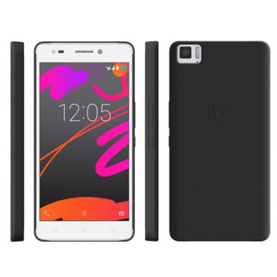 Caso Aquaris M5.5 Doces Pretos