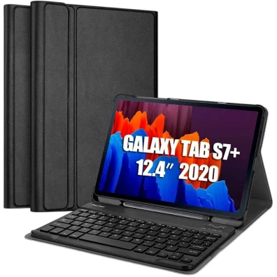 Base com Teclado Samsung Galaxy Tab S7+/S8+/S7 FE - CROCOCASE
