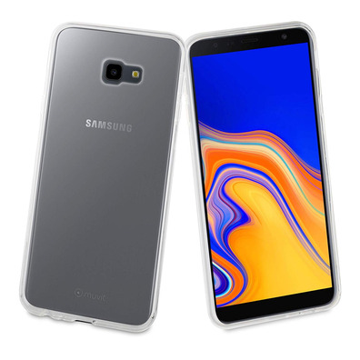 Capa De Vidro Soft Samsung Galaxy J4 Plus Transparente