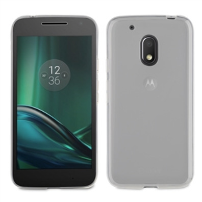 Caso cristal suave transparente Motorola Moto G4 Jogar Muvit