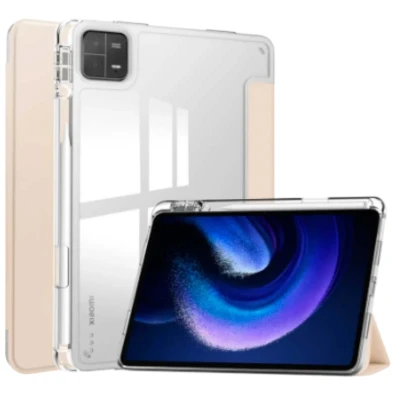 Capa Crystal Xiaomi Pad 6 Compatível Dourado - CROCOCASE