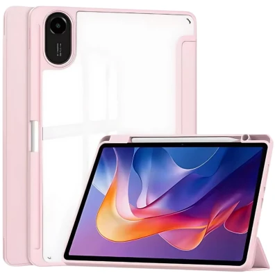 Capa Crystal Rosa Xiaomi Redmi Pad 2