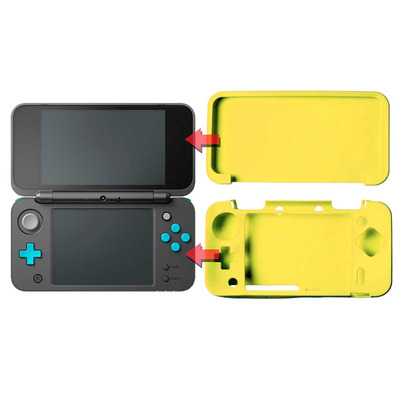 Funda de Silicoa para Nintendo 2DS XL Amarelo