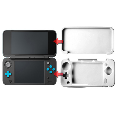 Funda de Silicoa para Nintendo 2DS XL Branco