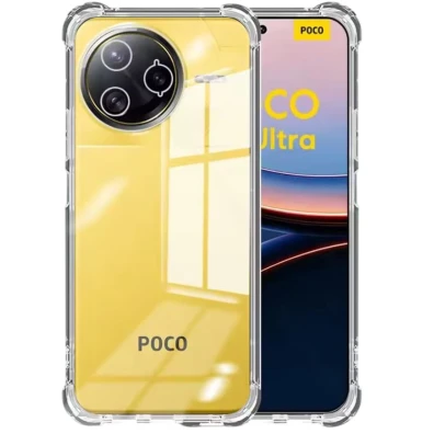 Capa de silicone para Xiaomi Pouco F7 Ultra - Reforçada e durável