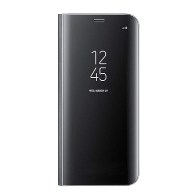 Capa de espelho tipo libro - Samsung Galaxy S9 Plus Preto